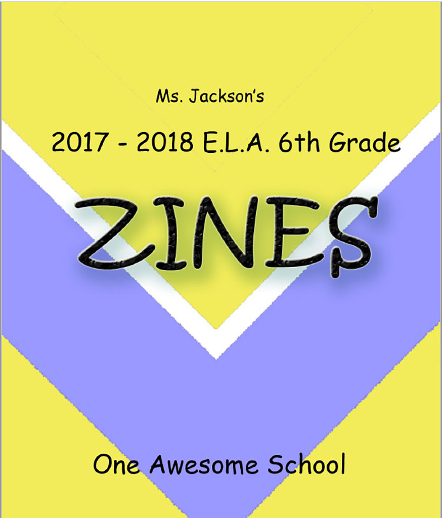 The 'Zines' magazine cover